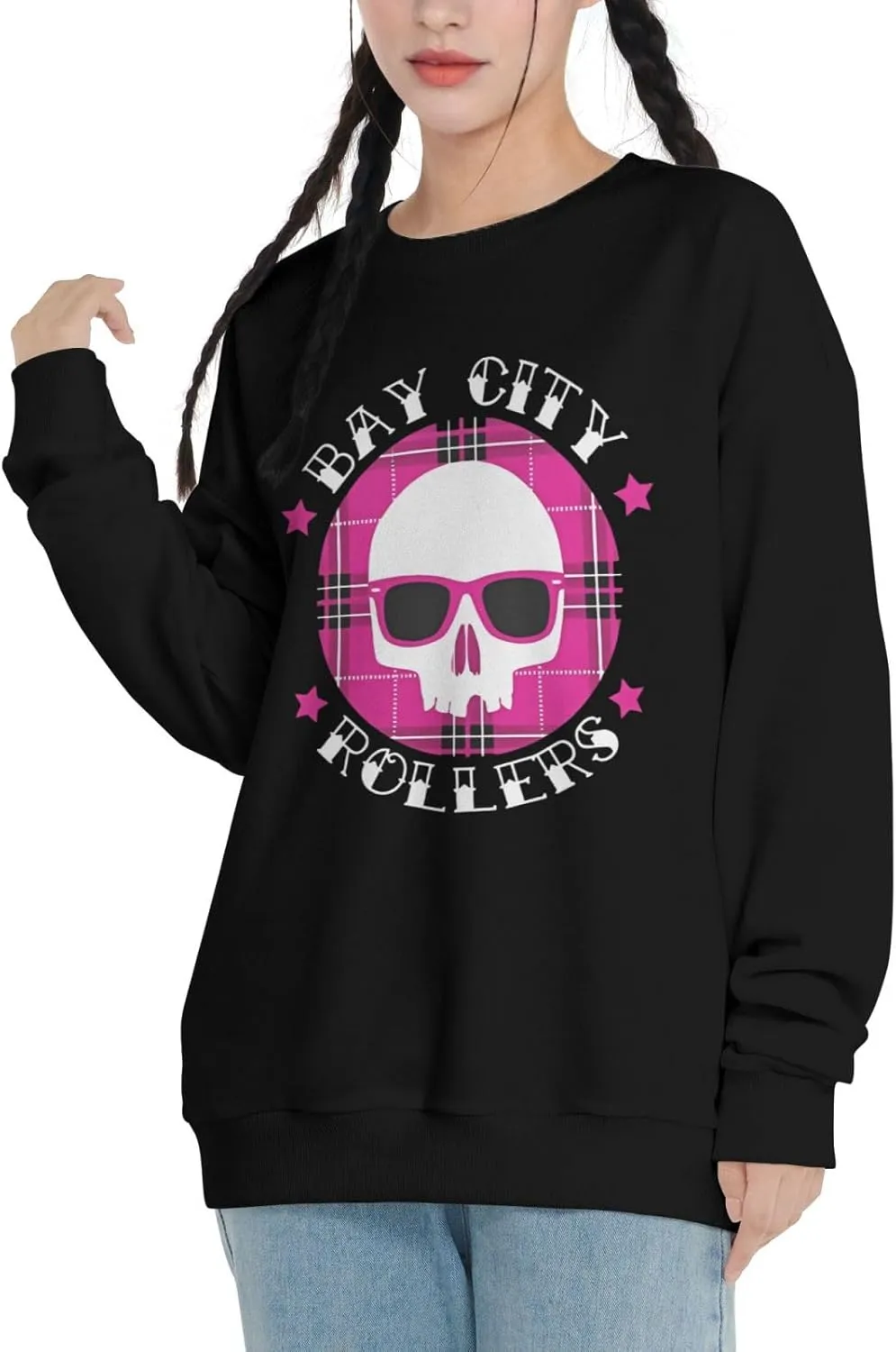 Women Long Sleeve Hoodie Tracksuit Casual Fall Clothes For Women Pullover