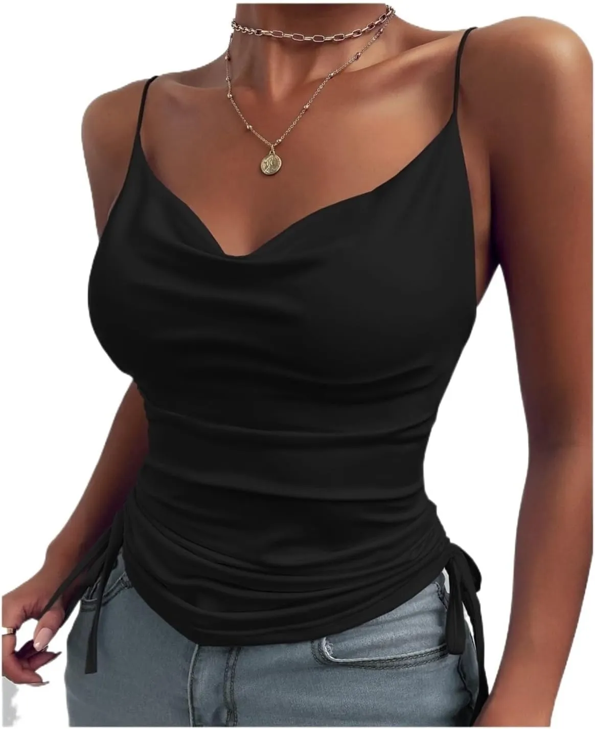 Women Sleeveless Vest Camis Tops Casual Camisole for Female