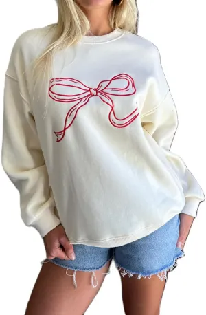 Women Y2K Oversized Sweatshirt Long Sleeve Crewneck Hoodies Cute Graphic Tee Shirts 2024 Fall Winter Pullover Tops