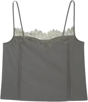 Women's Backless Sleeveless Lace Camisole