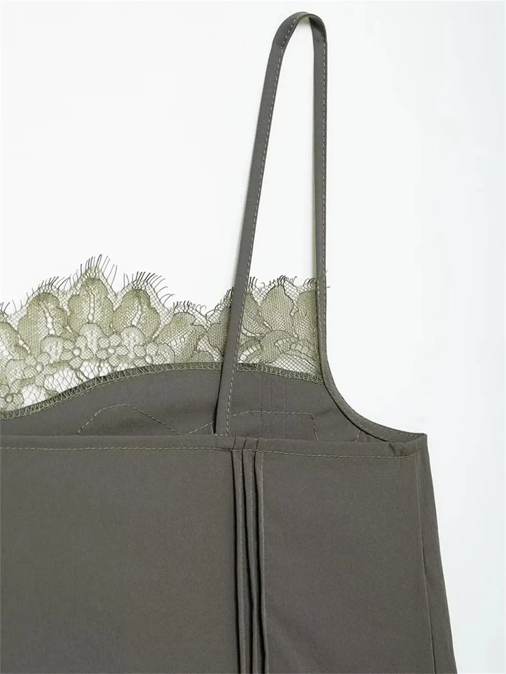 Women's Backless Sleeveless Lace Camisole