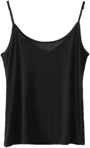 Women's Backless V-Neck Sleeveless Loose Camisole