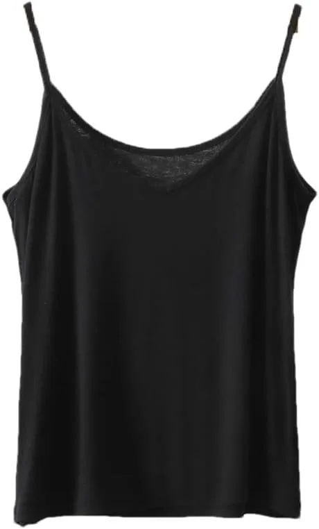 Women's Backless V-Neck Sleeveless Loose Camisole