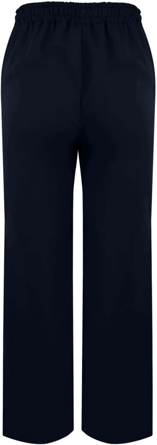 Womens Linen Pants 2025 Summer Elastic High Waist Split Hem Work Pants Casual Loose Drawstring Beach Trousers