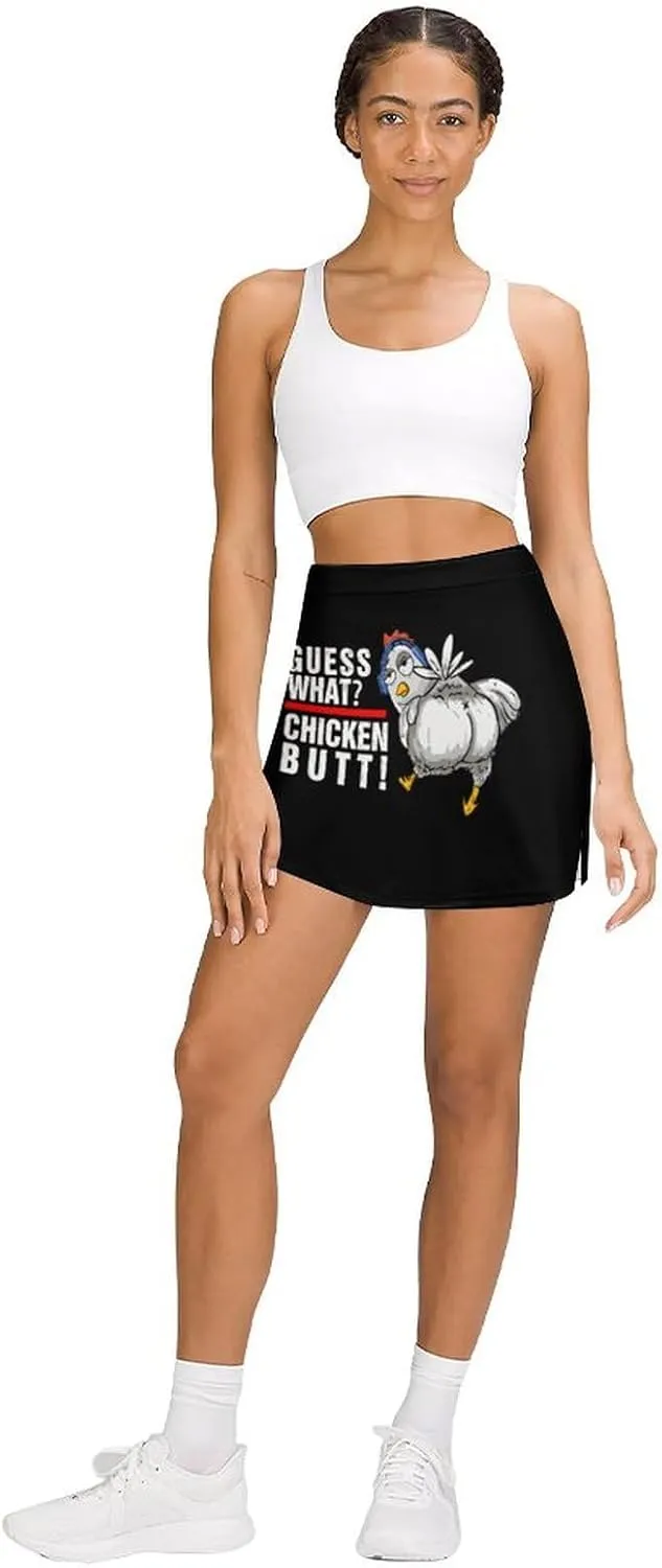 Womens Tennis Skirts Tie Dye High Waisted Athletic Golf Skorts with Shorts Pockets for Running Sports